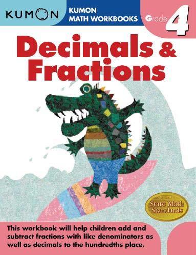 KUMON Grade 4 Decimals & Fractions