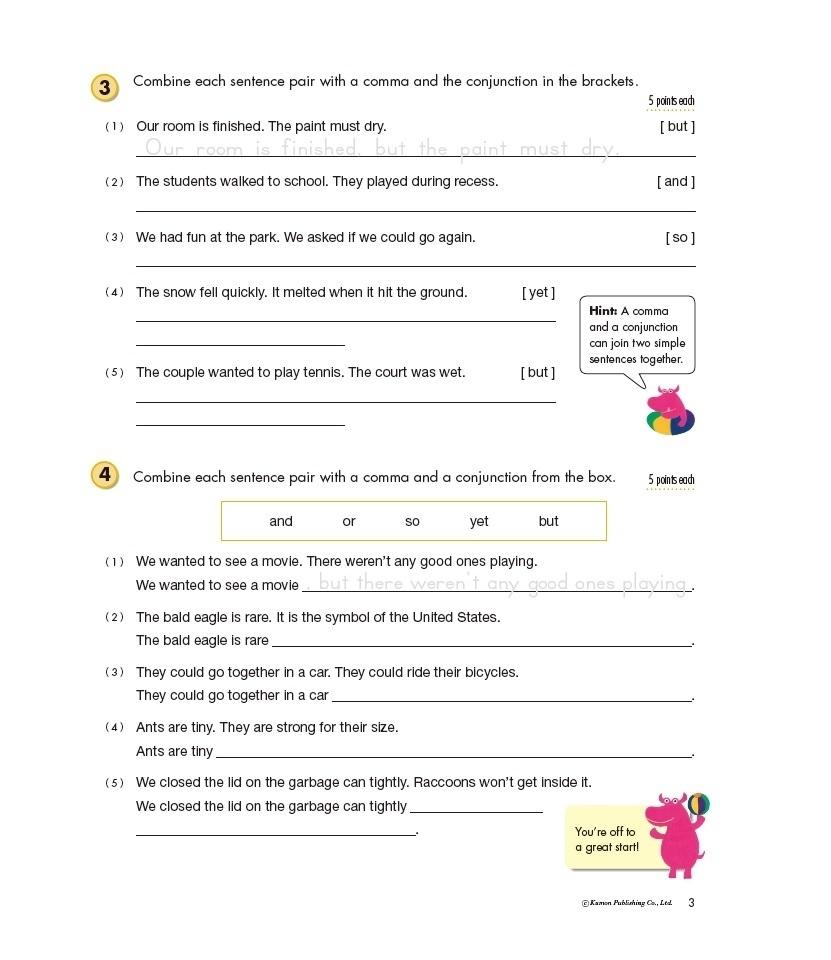 KUMON Grade 5 Writing