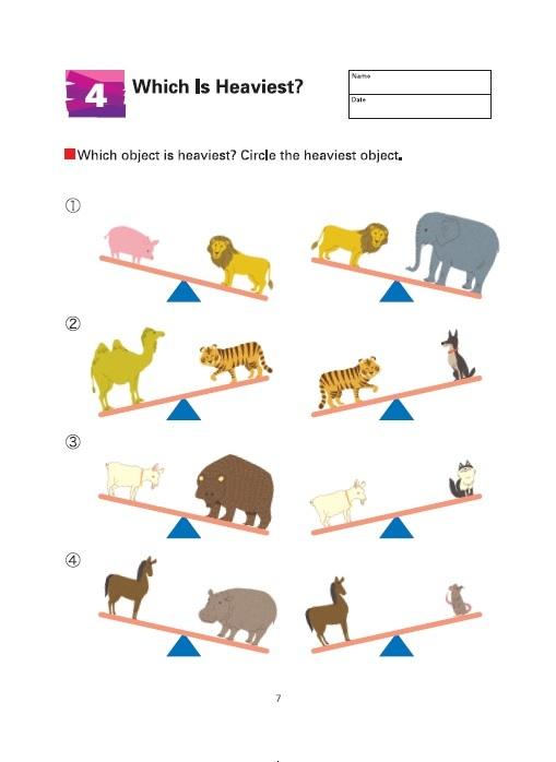 KUMON My Book of Measurement: Weight